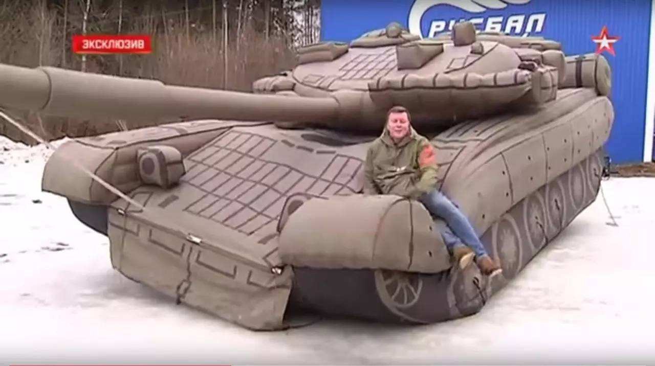 青海充气坦克